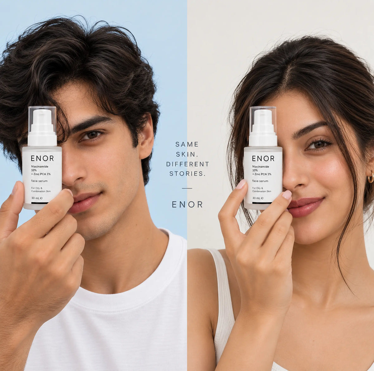 ENOR skincare results